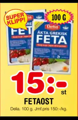 Nya Pulsen FETAOST erbjuda