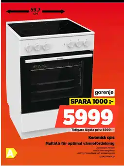 Power Keramisk spis erbjuda
