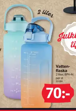 DollarStore Vattenflaska erbjuda