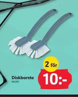 DollarStore Diskborste erbjuda