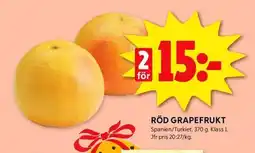 ICA Kvantum Röd grapefrukt erbjuda