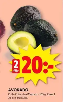 ICA Kvantum Avokado erbjuda