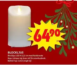 ICA Kvantum Blockljus erbjuda