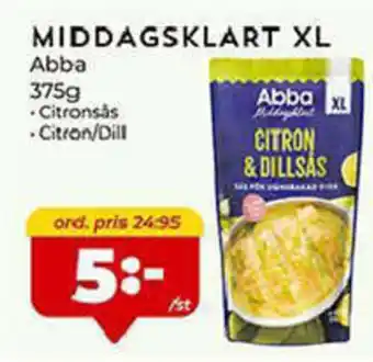 Matrix Butikerna Abba Middagsklart XL 375g erbjuda