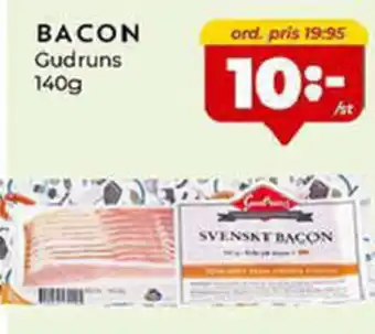 Matrix Butikerna Gudruns Bacon 140g erbjuda