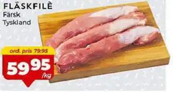 Färsk Tyskland Fläskfilè