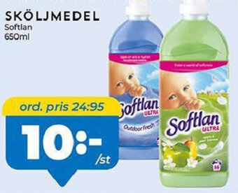 Matrix Butikerna Softlan Sköljmedel 650ml erbjuda