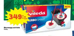 Stora Coop Skurmopp och hink erbjuda