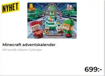 Teknikmagasinet Nyhet Minecraft Adventskalender erbjuda