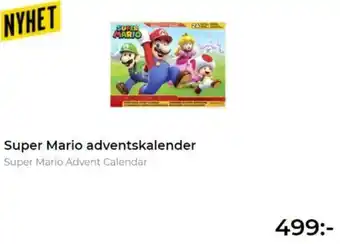 Teknikmagasinet Nyhet Super Mario Adventskalender erbjuda