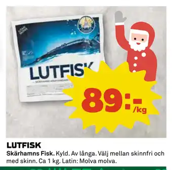 Coop Daglivs LUTFISK erbjuda