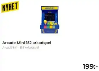 Teknikmagasinet Nyhet Arcade Mini 152 Arkadspel erbjuda