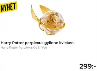 Nyhet Harry Potter Perplexus Gyllene Kvicken
