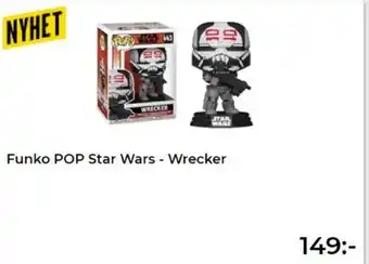 Teknikmagasinet Nyhet Funko POP Star Wars - Wrecker erbjuda