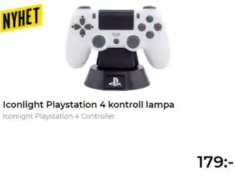 Teknikmagasinet Nyhet Iconlight Playstation 4 kontroll Iampa erbjuda