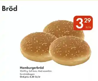 Snabbgross Hamburgerbröd erbjuda