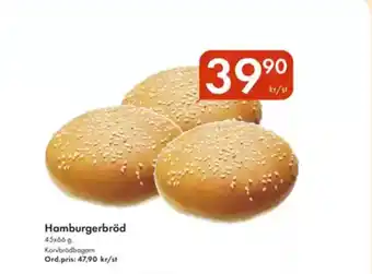 Snabbgross Hamburgerbröd erbjuda