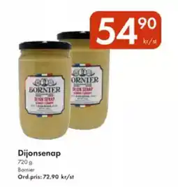 Snabbgross BORNIER Dijonsenap erbjuda