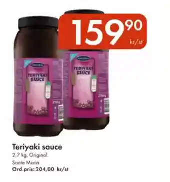 Snabbgross SANTA MARIA Teriyaki sauce erbjuda