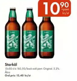 Snabbgross Starköl erbjuda
