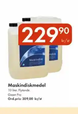 Snabbgross Green Pro Maskindiskmedel erbjuda