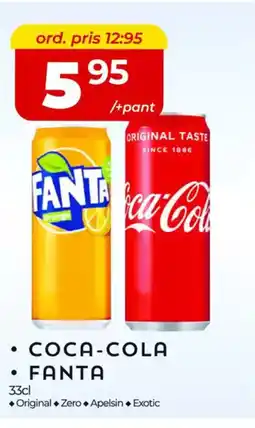 Matrix Butikerna COCA-COLA ,FANTA erbjuda