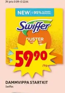 ICA Kvantum SWIFFER Dammvippa startkit erbjuda