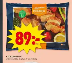 ICA Kvantum Lindströms Kycklingfilé erbjuda