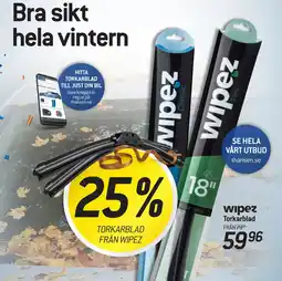 thansen TORKARBLAD FRÅN WIPEZ erbjuda