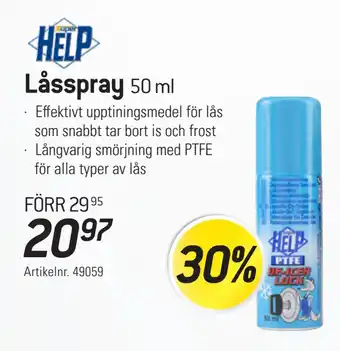 thansen Låsspray erbjuda