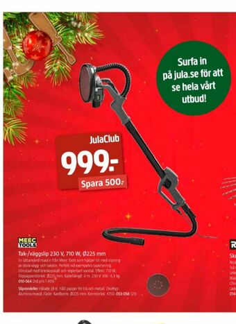 Jula Meec Tools Slipmaskin erbjuda