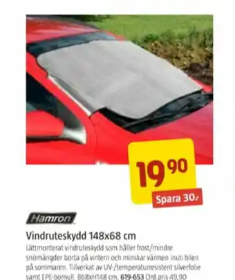Jula Hamron Vindruteskydd erbjuda