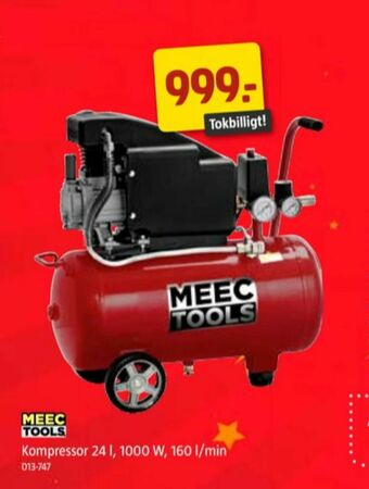 Jula Meec Tools Kompressor erbjuda