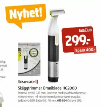 Jula Remington Trimmer erbjuda