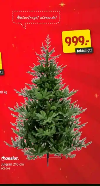 Jula Anslut Julgran erbjuda