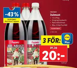 Lidl Julmust erbjuda