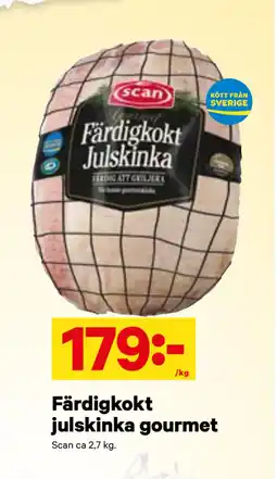 City Gross Färdigkokt julskinka gourmet erbjuda