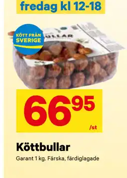 City Gross Köttbullar erbjuda