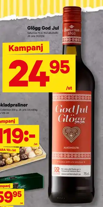 City Gross Glögg God Jul erbjuda