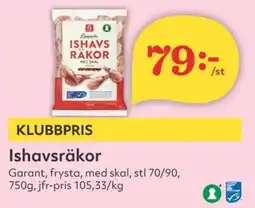 Hemköp GARANT Ishavsräkor erbjuda