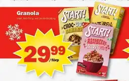 Pekås Granola erbjuda