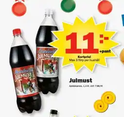 Pekås Julmust erbjuda