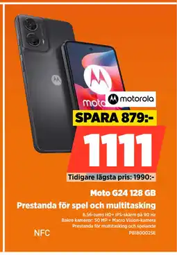 Power Moto G24 128 GB erbjuda