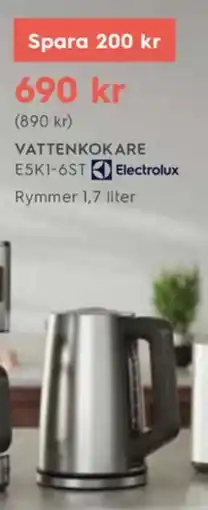 Electrolux Home VATTENKOKARE erbjuda