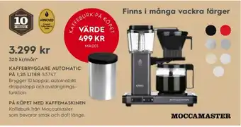 Electrolux Home KAFFEBRYGGARE AUTOMATIC PÅ 1.25 LITER 53747 erbjuda