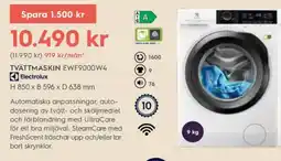 Electrolux Home TVÄTTMASKIN erbjuda