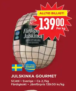 Willys JULSKINKA GOURMET erbjuda