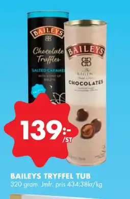 ÖoB BAILEYS TRYFFEL TUB erbjuda