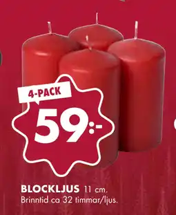 ÖoB BLOCKLJUS erbjuda