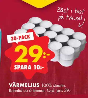 ÖoB VÄRMELJUS erbjuda